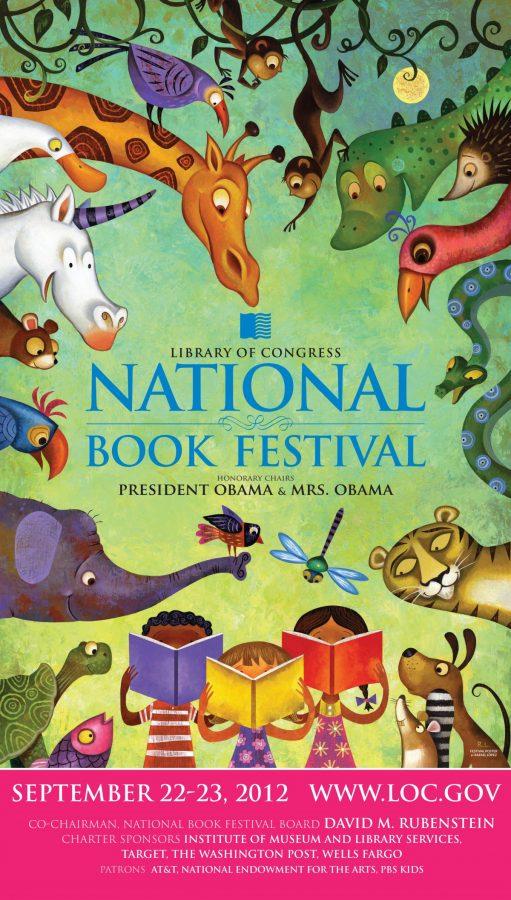The 12th National Book Festival Poster - used with permission from Library of Congress
