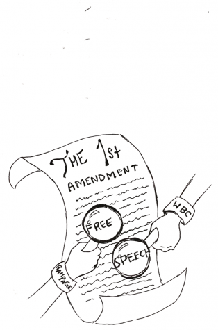 Protest Sparks Speech Debate