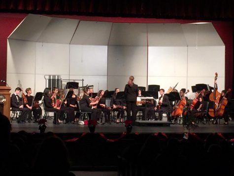 Sherlock Leads Her First Winter Band Concert
