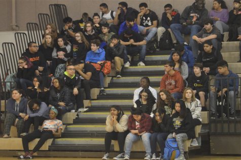 Students Join National Walkout, Gather in Gym