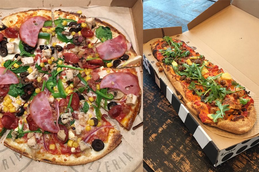 Battle of the Customizable Pizza Chain: Pieology, &pizza