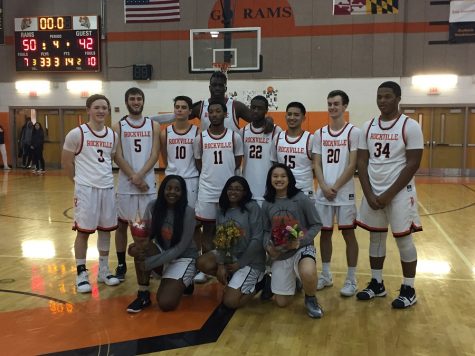 Varsity Basketball Teams Score Victory on Senior Night
