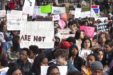 Students Walk Out, Protest in DC