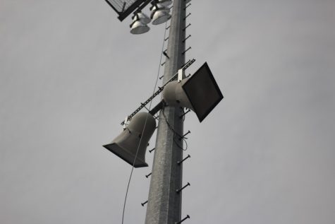Athletics Installs New Speakers in Stadium