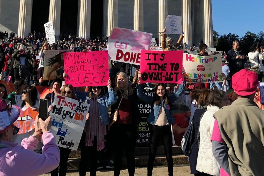 The Jan. 19, 2019 Womens March in D.C. marked the third annual march in which more than 100,000 people attended.