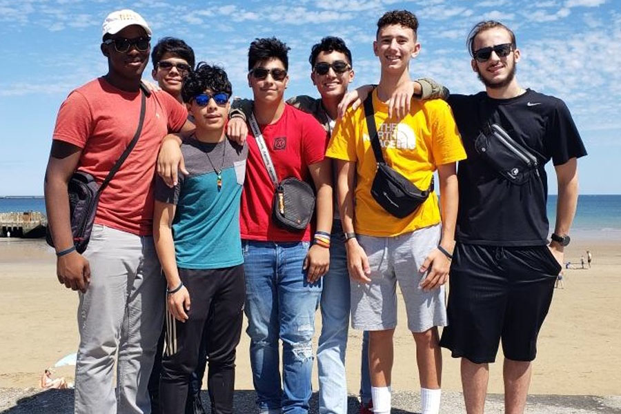 Twenty-one RHS students along with some faculty members traveled to London and France over the summer. One of the favorite activities was going to the Normandy beaches of France. 