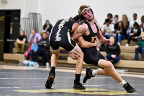 Varsity wrestling captain William Holland has made a name for himself as a hard worker both on and off the mat.