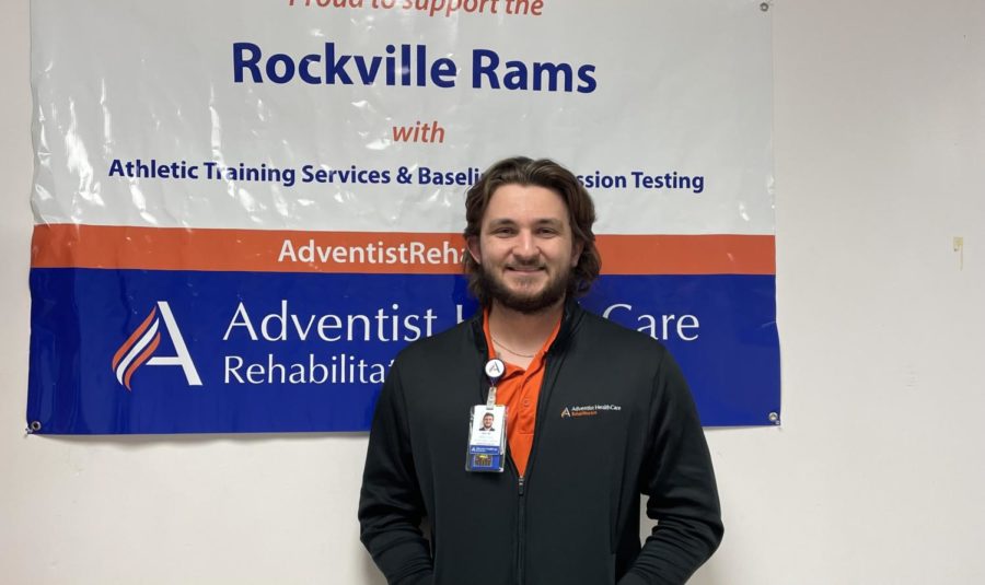 New athletic director Alex Waisnyai, in partner with Adventist Healthcare, maintains an office at RHS. Waisnya works an average of 30 hours at RHS and fills in at other schools in the area.
