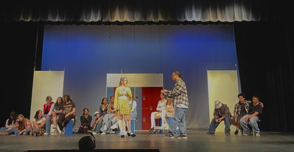 Popstars cast performs a dress rehearsal on Monday, March 4 in preparation for opening night on Friday, March 8.